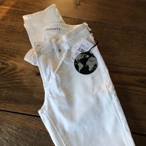 Articles of Society white jeans size 25